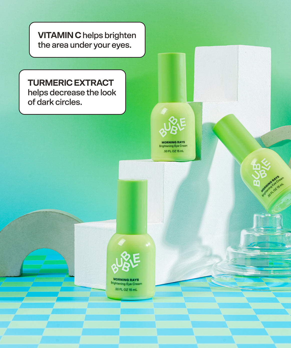 Morning Rays Brightening Eye Cream by Bubble Skincare