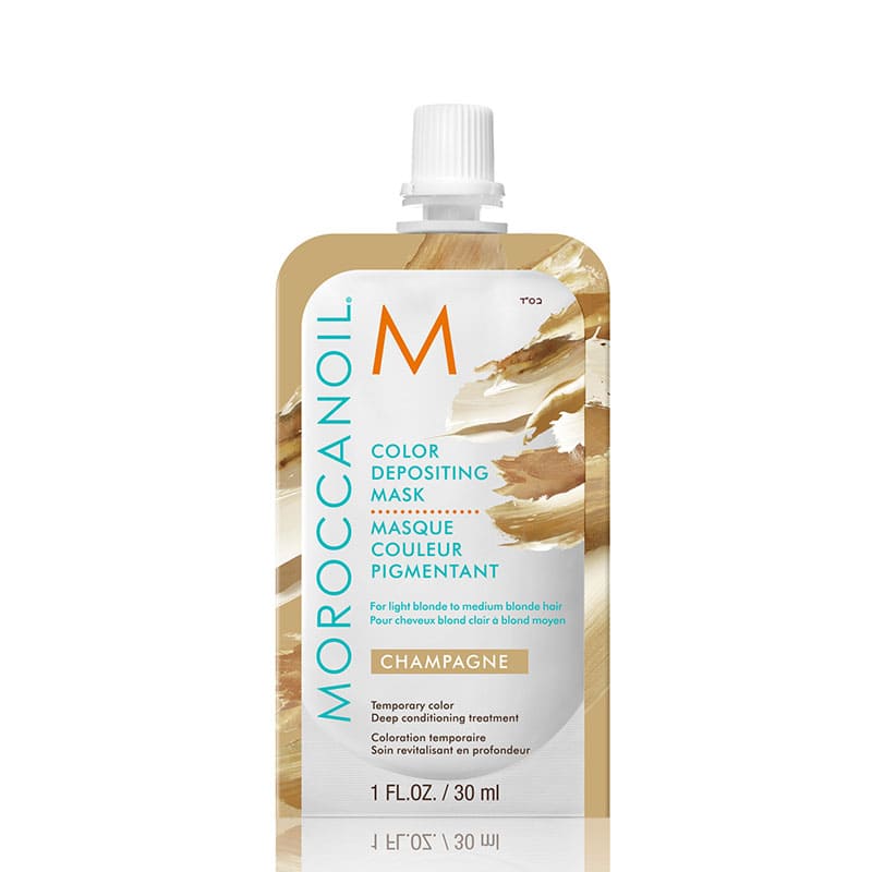 Champagne Colour Depositing Mask by Moroccanoil