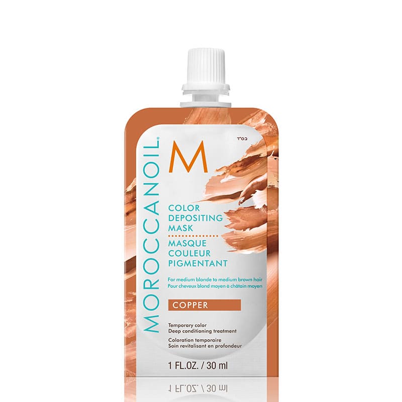 Copper Colour Depositing Mask by Moroccanoil