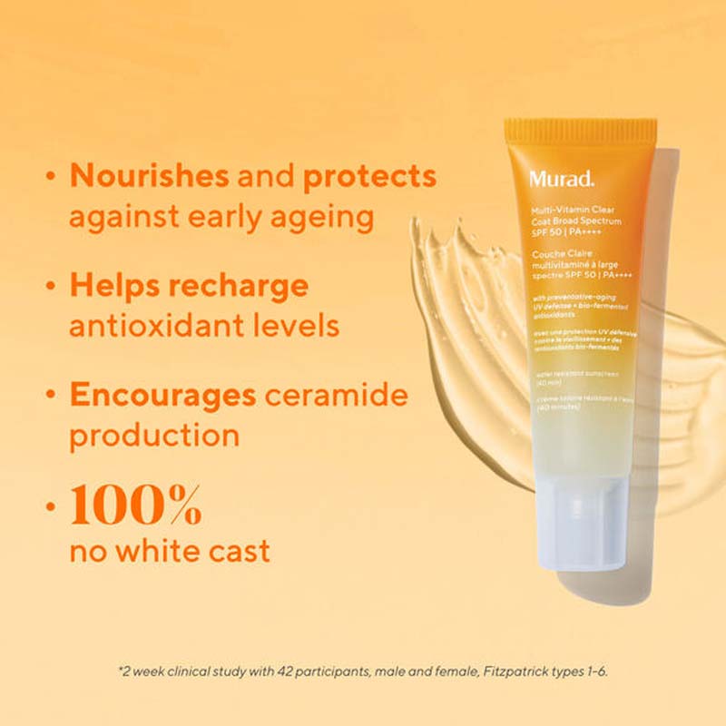Multi-Vitamin Clear Coat Broad Spectrum SPF 50 50ml by Murad