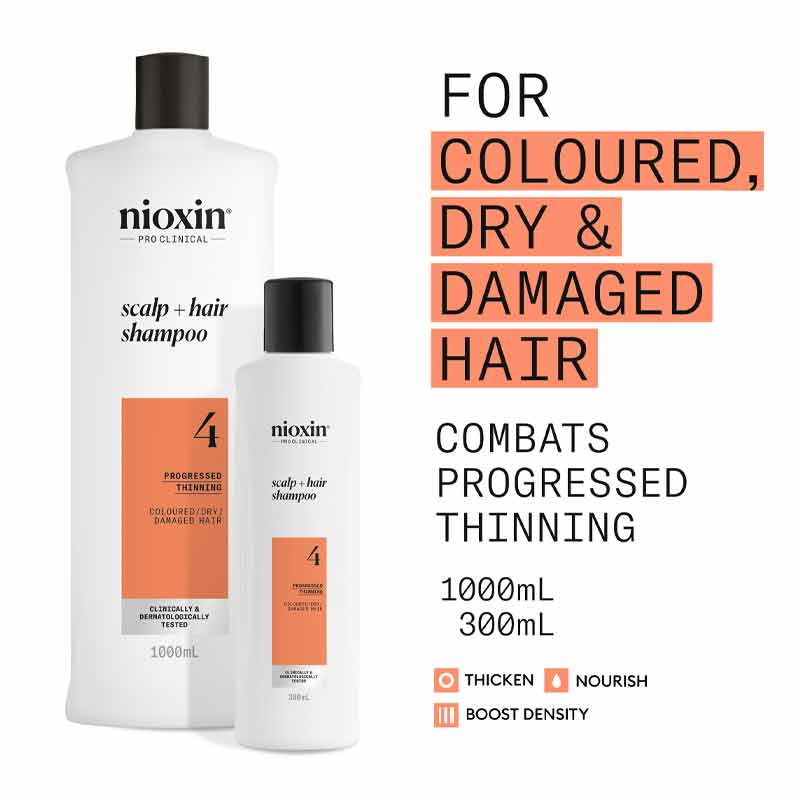 System 4 Cleanser Shampoo for Coloured Hair by Nioxin