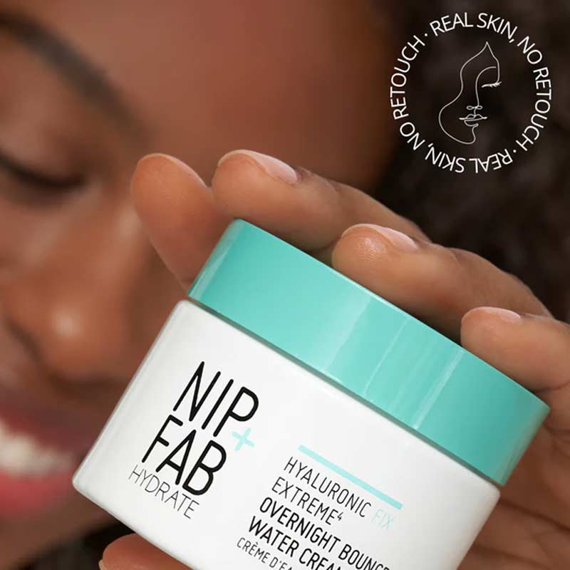 Hyaluronic Fix Extreme 4 Overnight Bounce Water Cream 2% by Nip + Fab