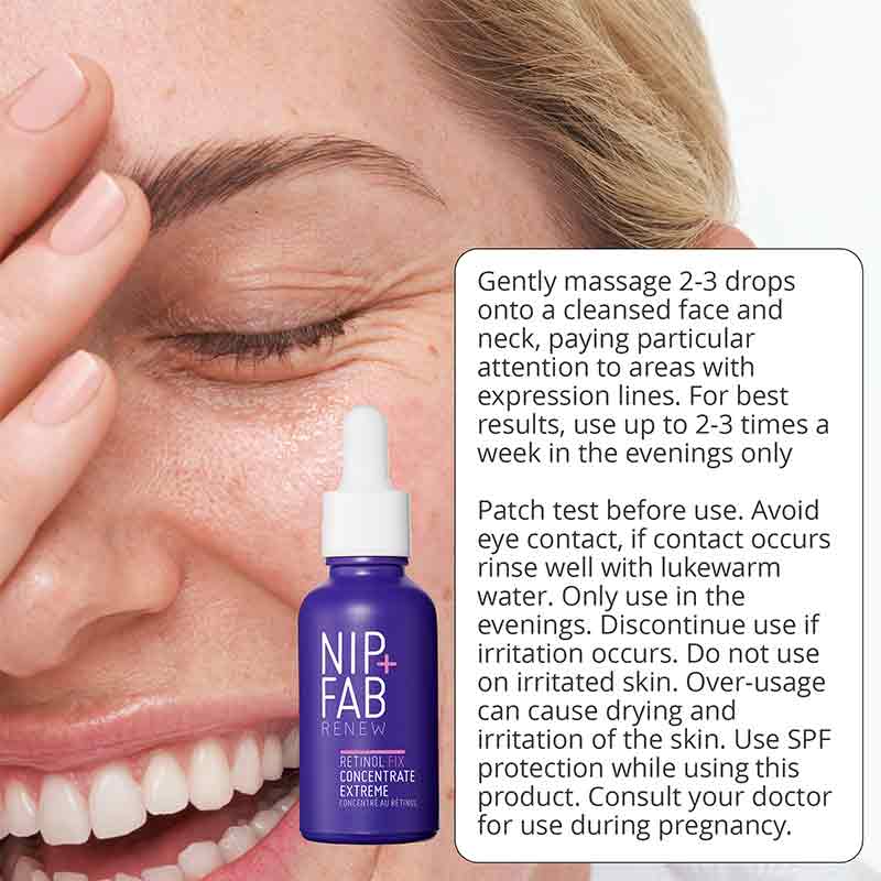 Retinol Fix Concentrate Extreme 10% by Nip + Fab