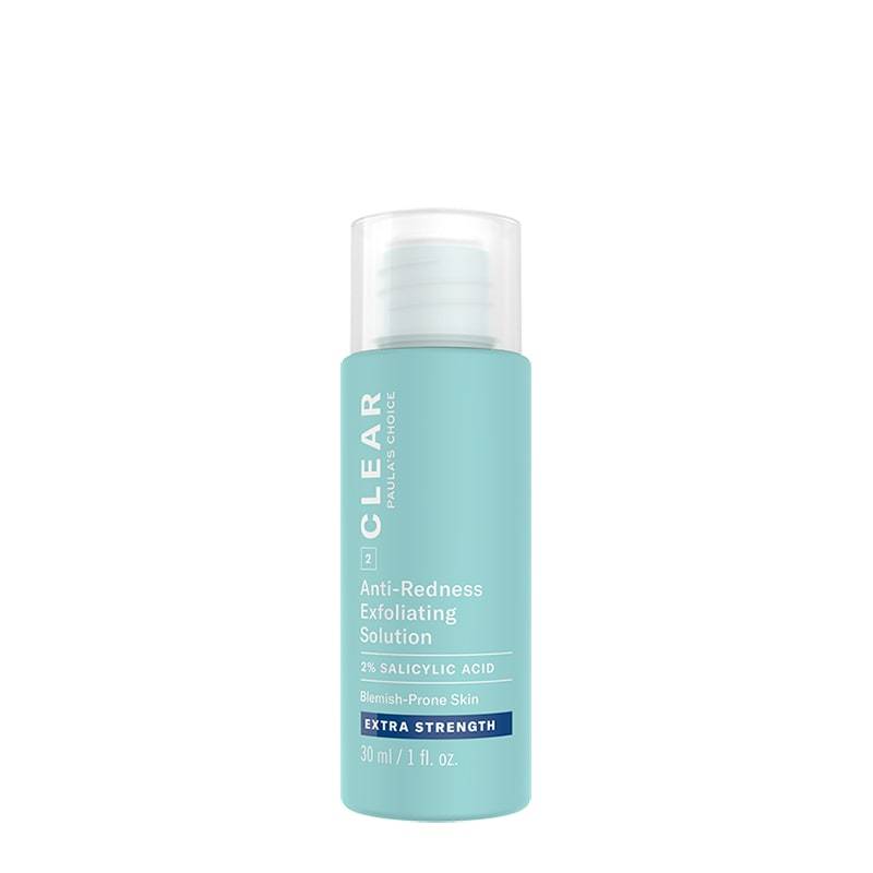 Clear Extra Strength Anti-Redness Exfoliating Solution 2% Salicylic Acid Travel Size by Paula's Choice