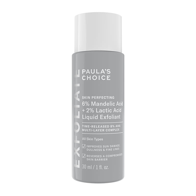 Skin Perfecting 6% Mandelic Acid + 2% Lactic Acid Liquid Exfoliant Travel Size by Paula's Choice