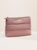 Puffy Makeup Bag Mauve by Rare Beauty