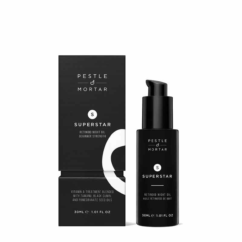 Superstar Retinoid Night Oil Beginner Strength by Pestle & Mortar