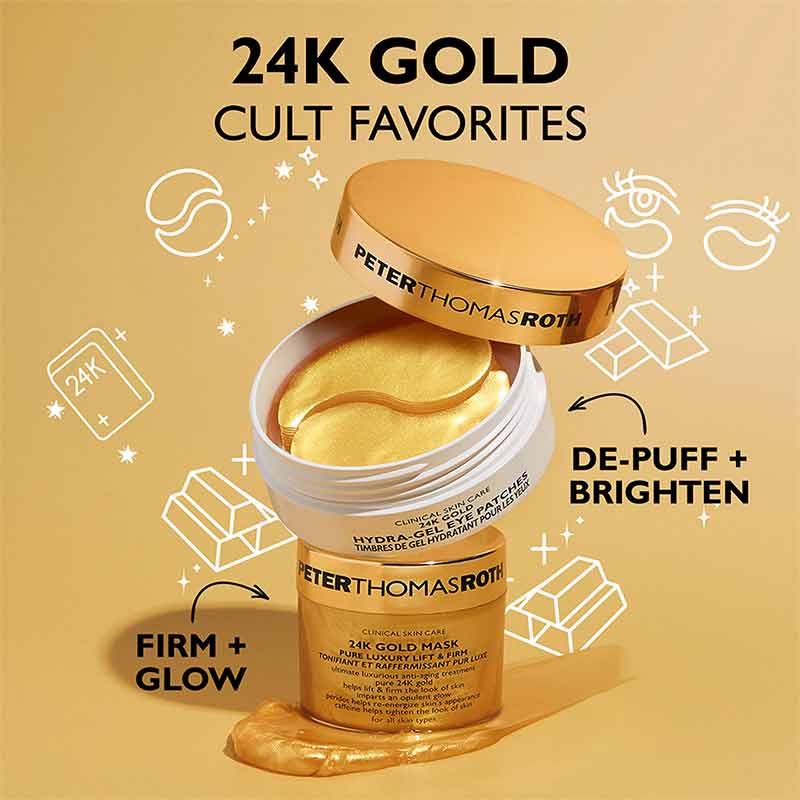 24K Gold Glow-Up 2-Piece Gift Set by Peter Thomas Roth