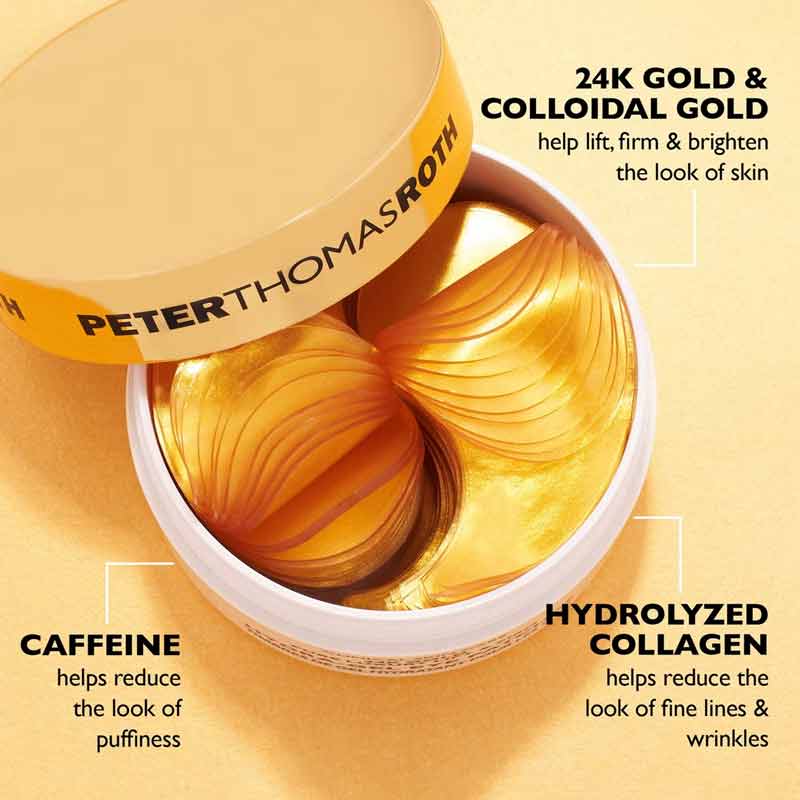 24K Gold Pure Luxury Lift & Firm Hydra-Gel Eye Patches by Peter Thomas Roth