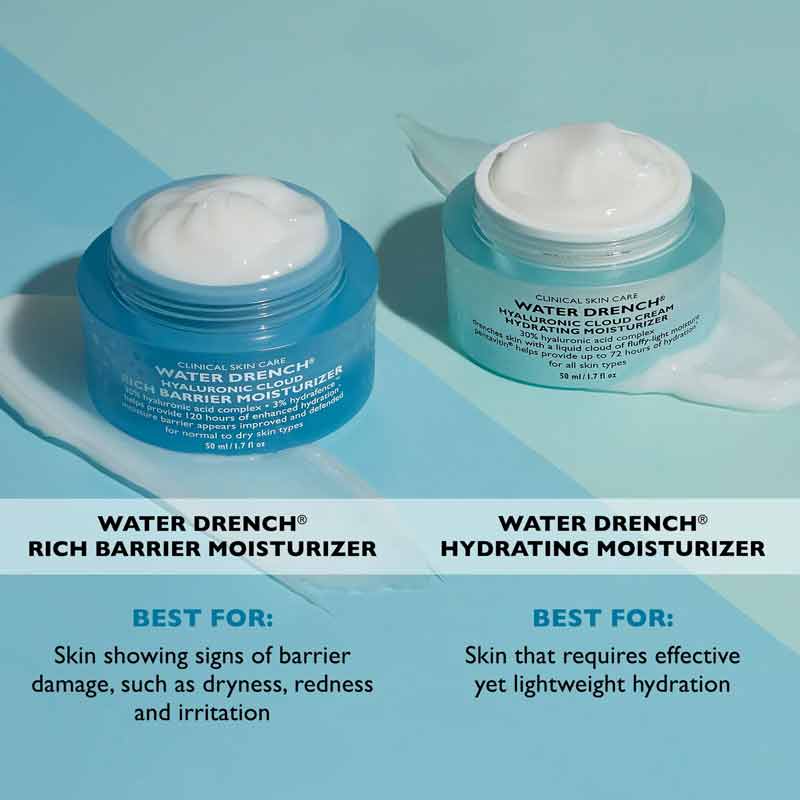 Water Drench Hyaluronic Cloud Rich Barrier Moisturiser by Peter Thomas Roth