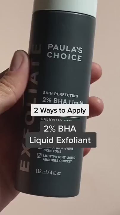 Skin Perfecting 2% BHA Exfoliating Toner + Boost 10% Azelaic Acid