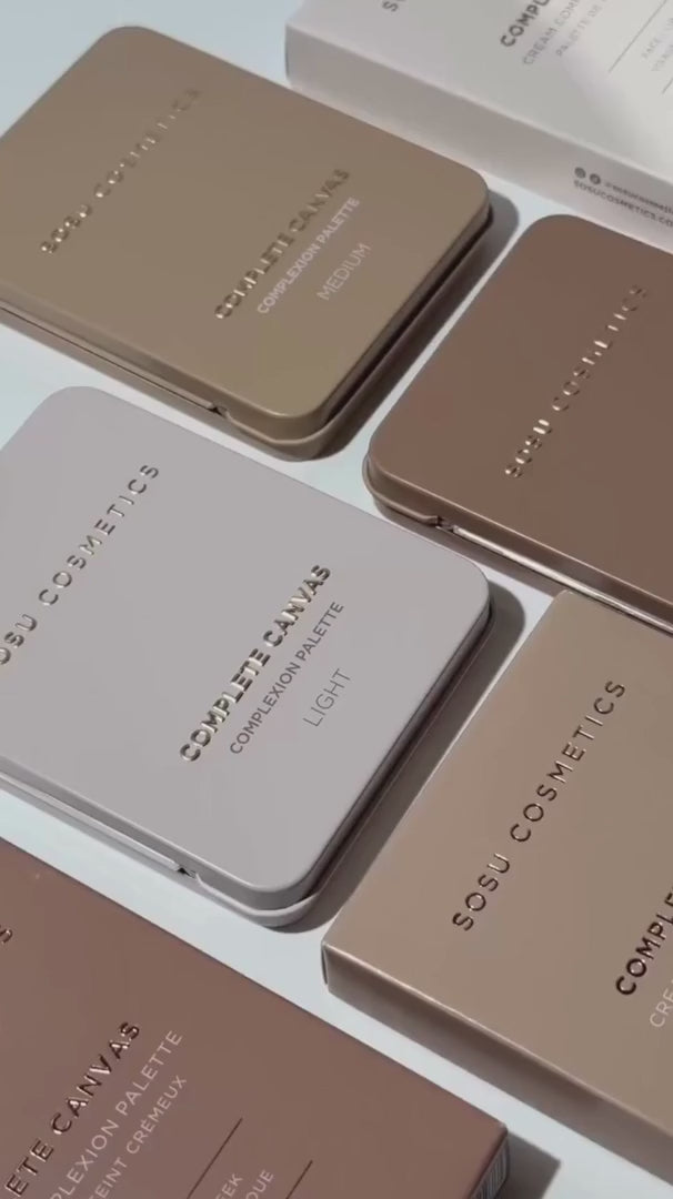Complete Canvas Complexion Palette by SOSU Cosmetics