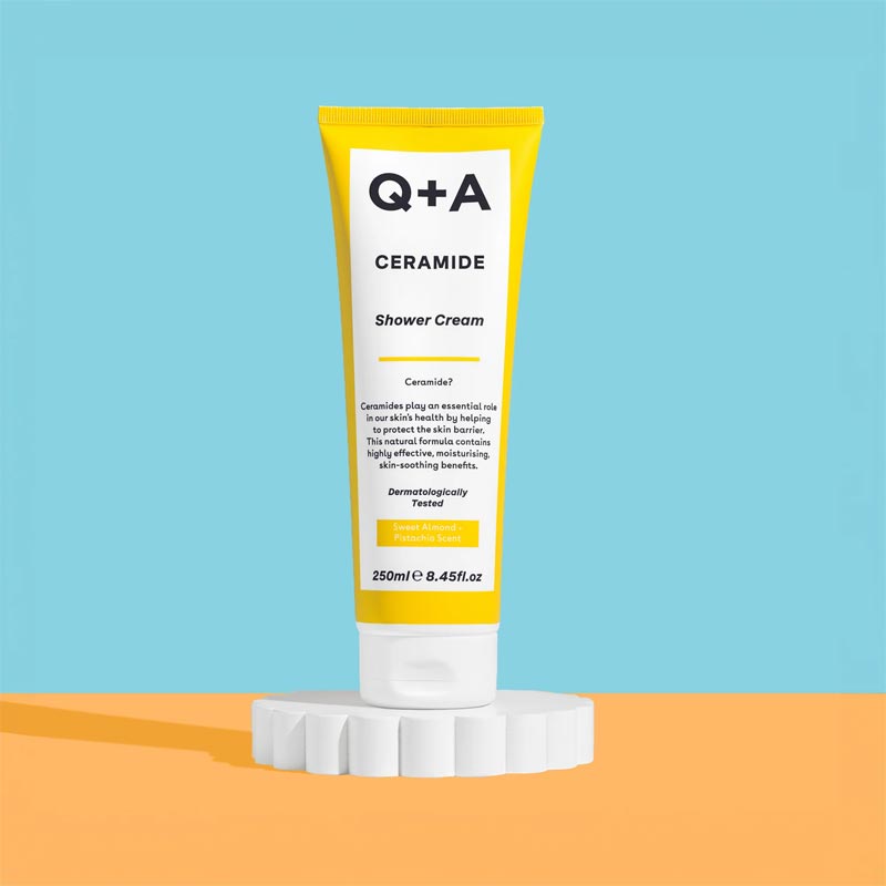 Ceramide Shower Cream by Q+A