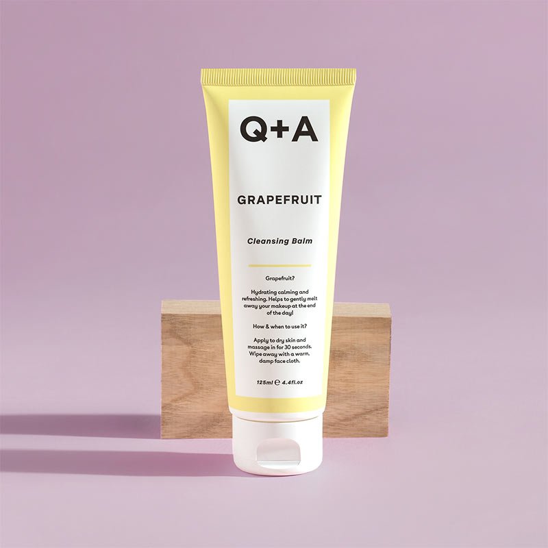 Q+A Grapefruit Cleansing Balm