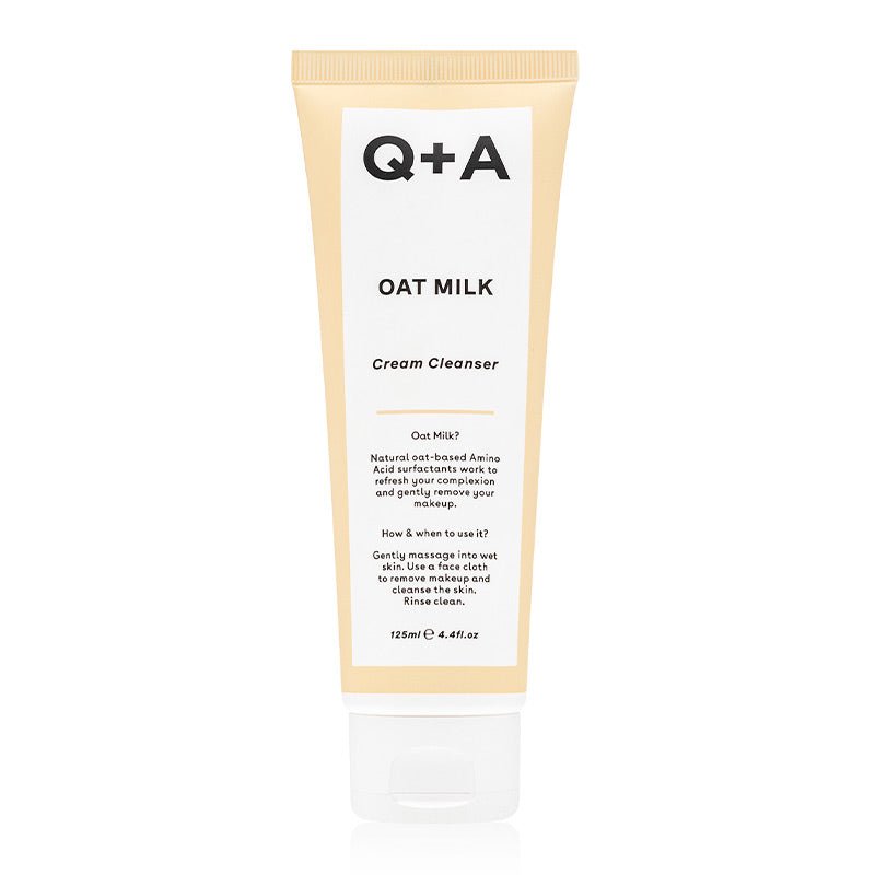 Q+A Oat Milk Cream Cleanser 150ml