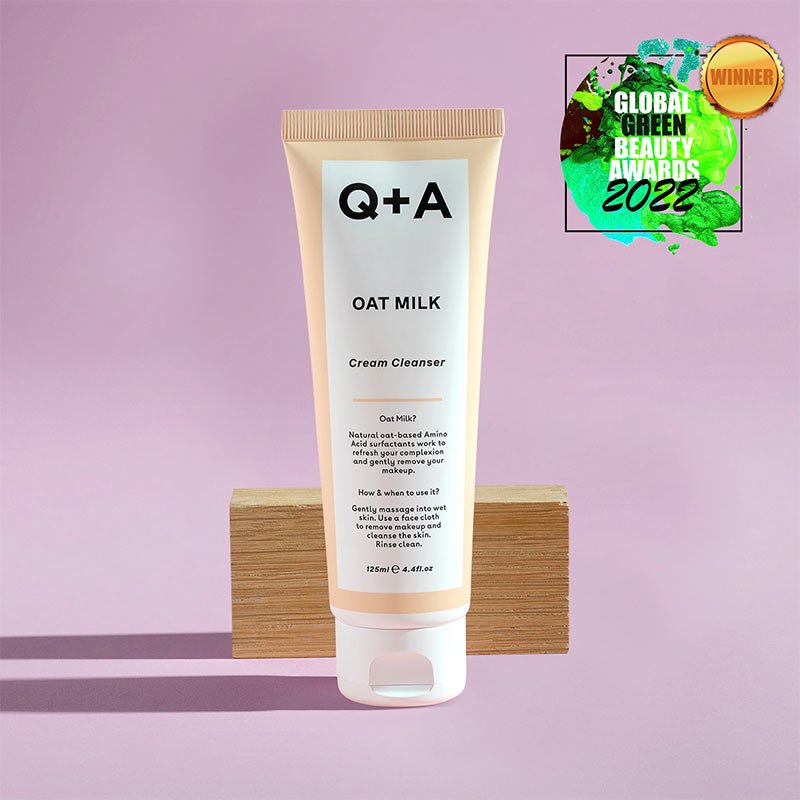 Q+A Oat Milk Cream Cleanser 150ml
