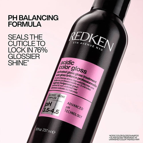 Acidic Color Gloss Activated Glass Gloss Treatment by Redken