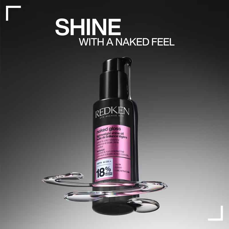 Acidic Color Gloss Naked Gloss Lightweight Shine Hair Oil by Redken