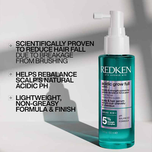 Acidic Grow Full System Hair Serum for Thin Hair by Redken