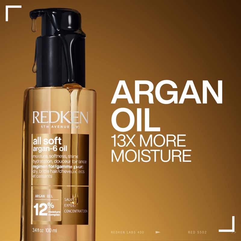All Soft Argan-6 Hair Oil by Redken