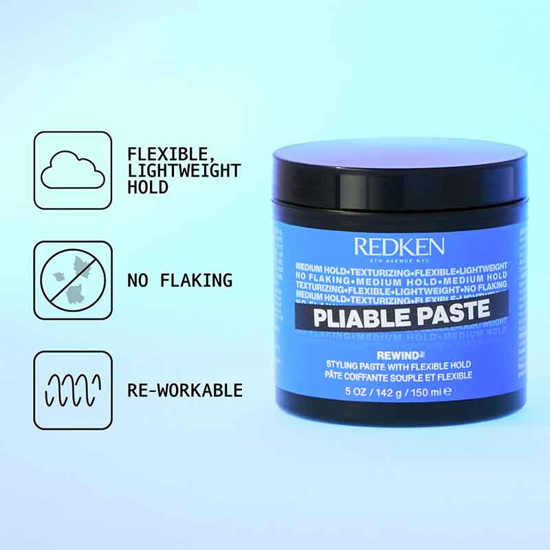 Pliable Rewind Styling Paste by Redken
