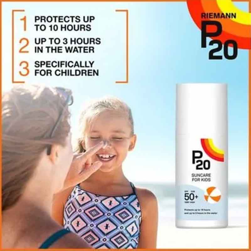 Sun Protection Kids SPF 50+ 200ml by Riemann P20