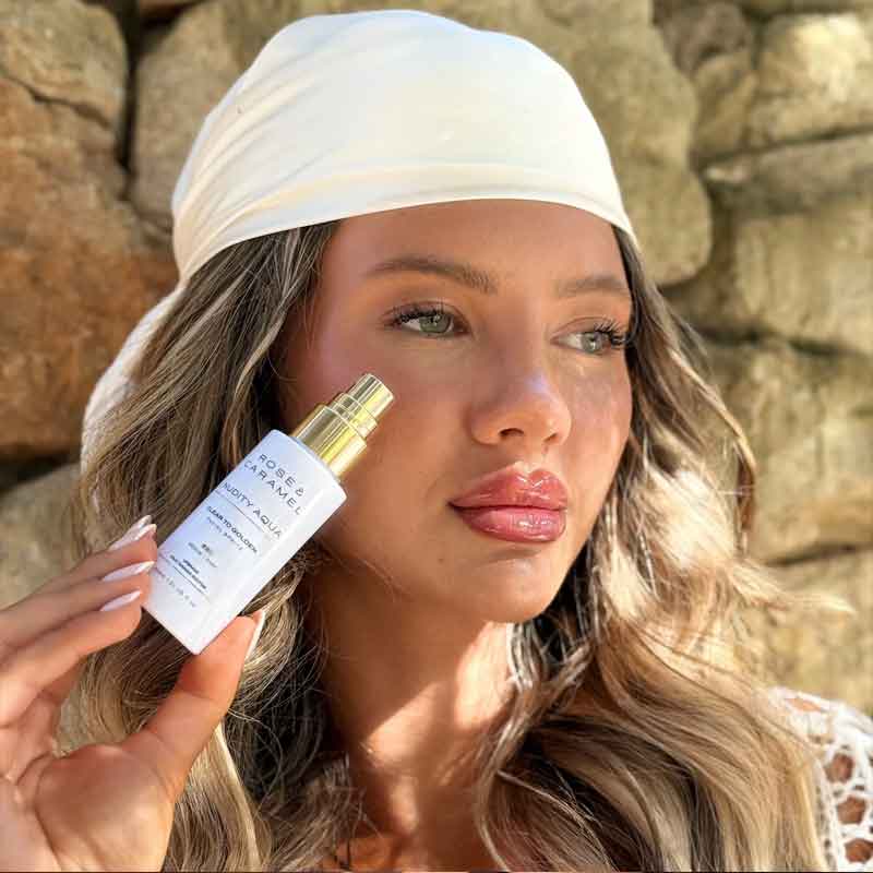 Nudity Aqua Facial Tanning Mist 50ml by Rose & Caramel