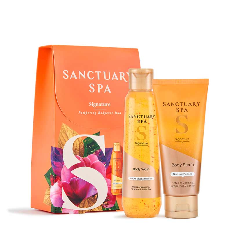 Signature Pampering Bodycare Duo Gift Set by Sanctuary