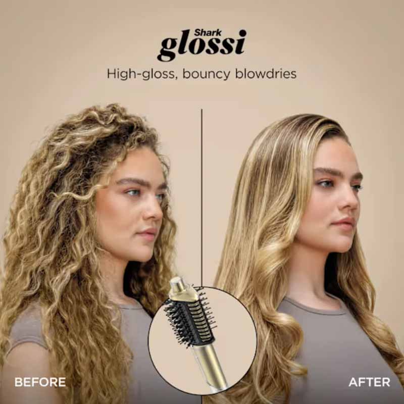 4-in-1 Glam Hot Tool Air Styling & Drying System Gold by Shark