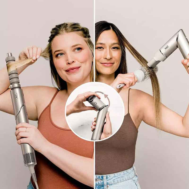 FlexStyle 4 In 1 Air Styler & Hair Dryer For Straight & Wavy Hair by Shark