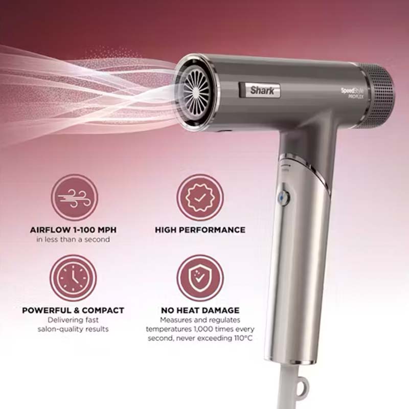 SpeedStyle Pro FLEX 4 in 1 High Velocity Hair Dryer System by Shark