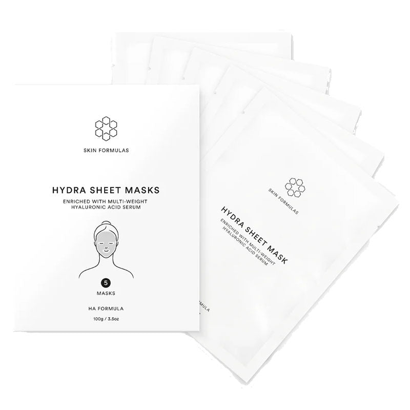 Hydra Sheet Masks Hyaluronic Acid 5 Pack
