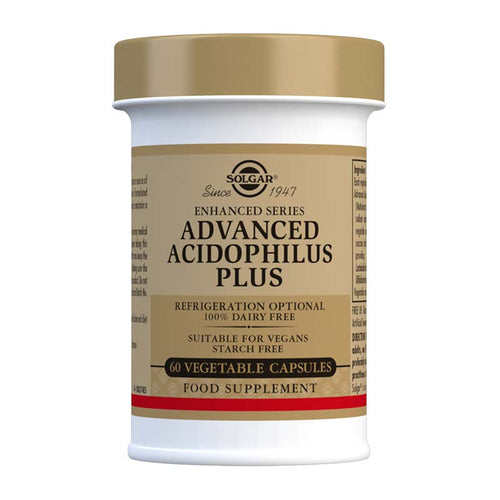 Advanced Acidophilus Plus Vegetable Capsules by Solgar