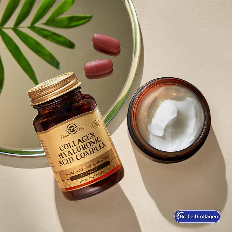 Collagen Hyaluronic Acid Complex Tablets by Solgar