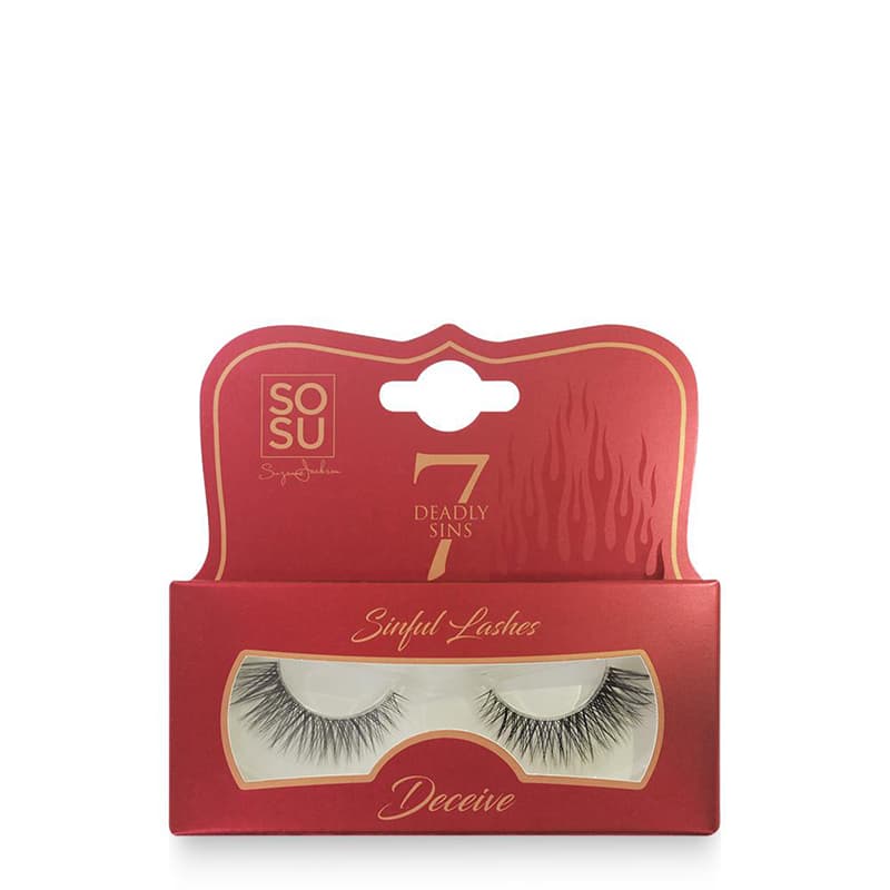 7 Deadly Sins Sinful Lashes Deceive by SOSU Cosmetics