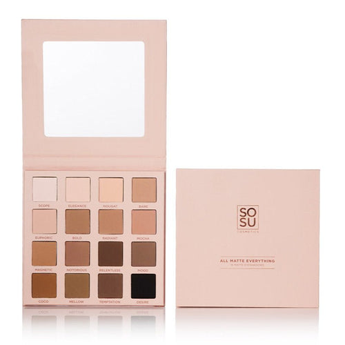 All Matte Everything Eyeshadow Palette by SOSU Cosmetics