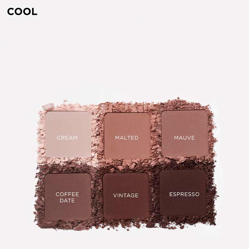 Cool Matte Pro Palette 6 Shades by SOSU Cosmetics