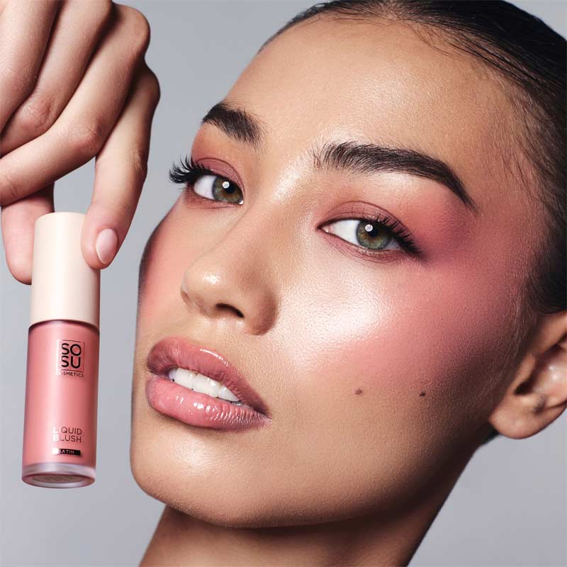 Satin Liquid Blush by SOSU Cosmetics