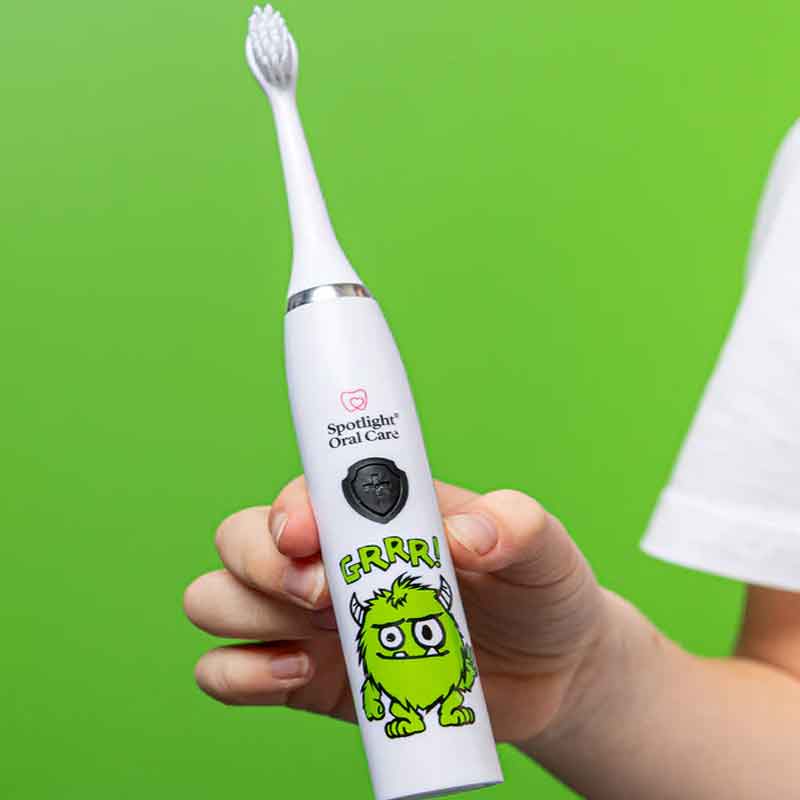 Electric Toothbrush for Kids Monster by Spotlight Oral Care