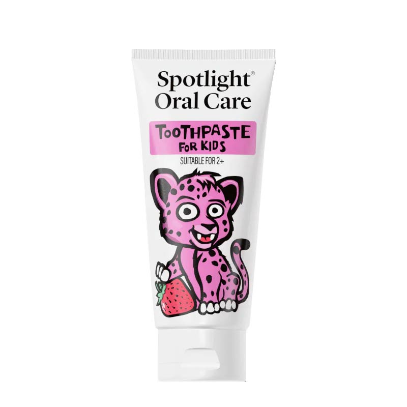 Kids Cheetah Strawberry Toothpaste by Spotlight Oral Care