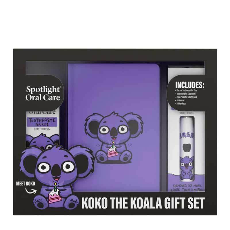 Koko The Koala Gift Set by Spotlight Oral Care