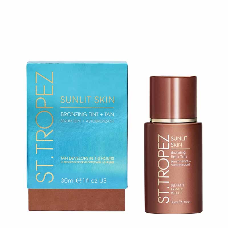 Express Sunlit Skin Face Bronzing Tint & Tan by St. Tropez