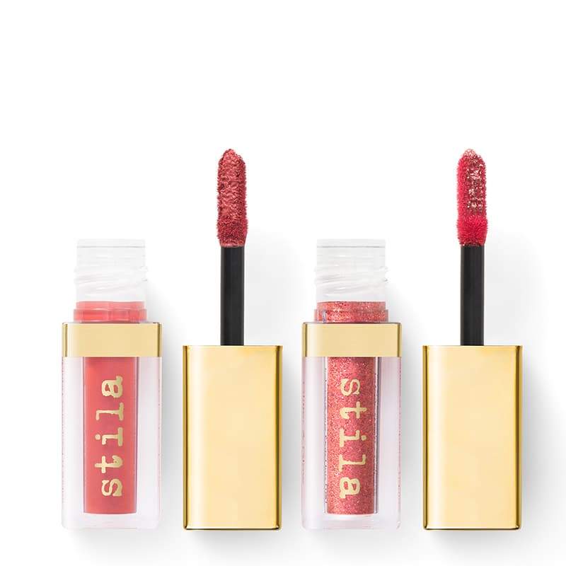 Double Dip Suede Shade & Glitter & Glow Liquid Eye Shadow
