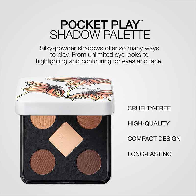 Pocket Play Eyeshadow Palette Desert Blooms by Stila