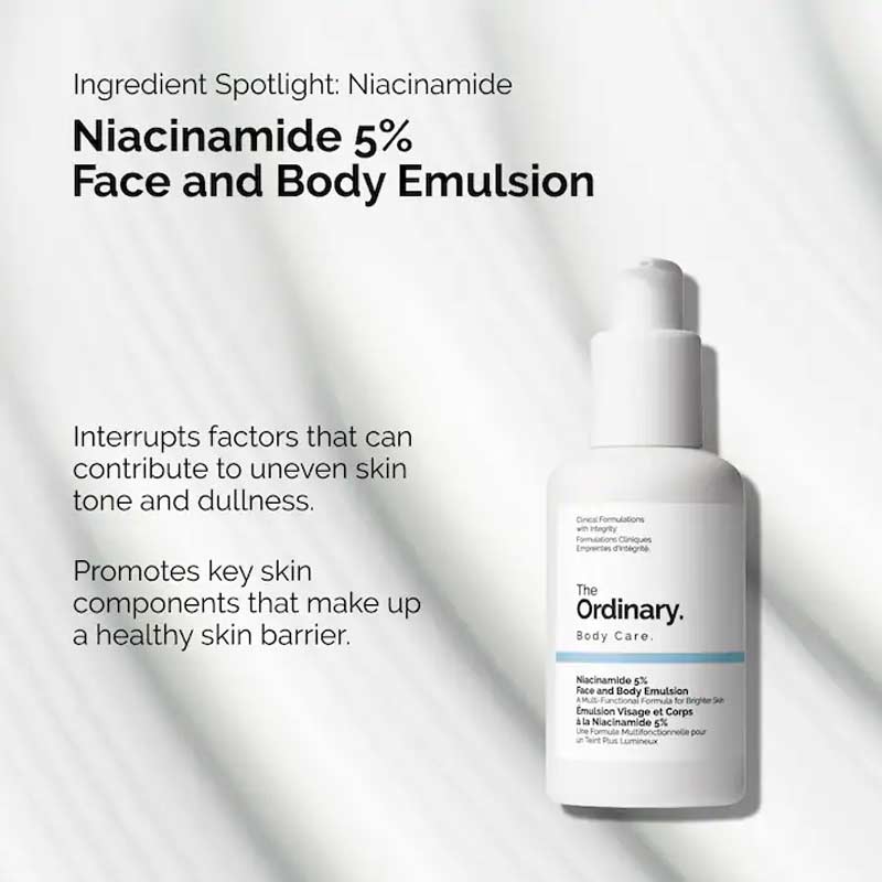 Niacinamide 5% Face and Body Emulsion by The Ordinary