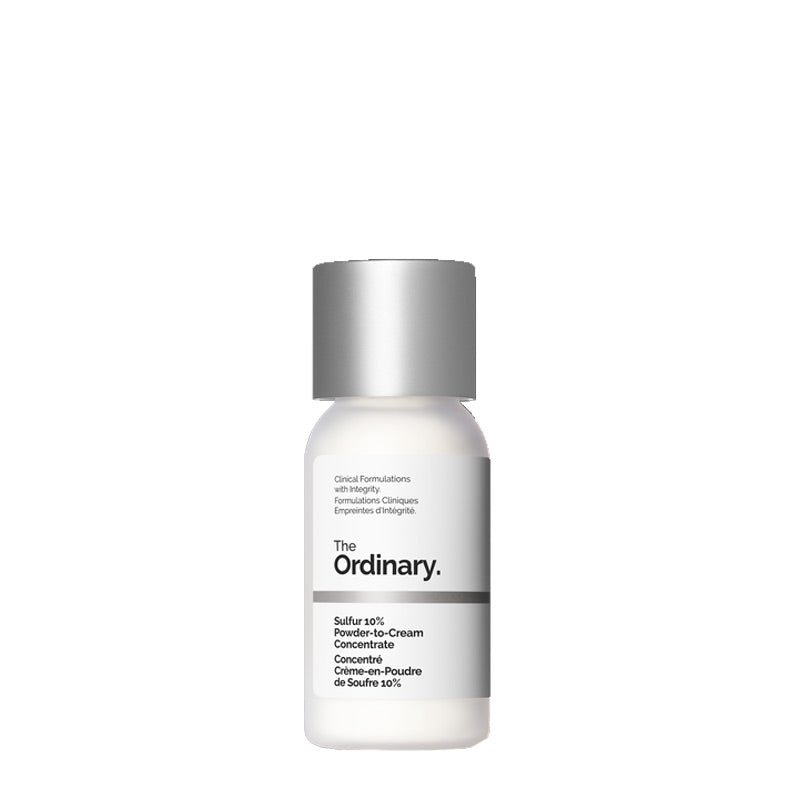 Sulfur 10% Powder to Cream Concentrate by The Ordinary