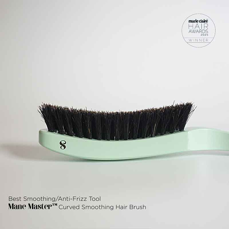 Mane Master Curved Smoothing Hair Brush by The Smooth Company
