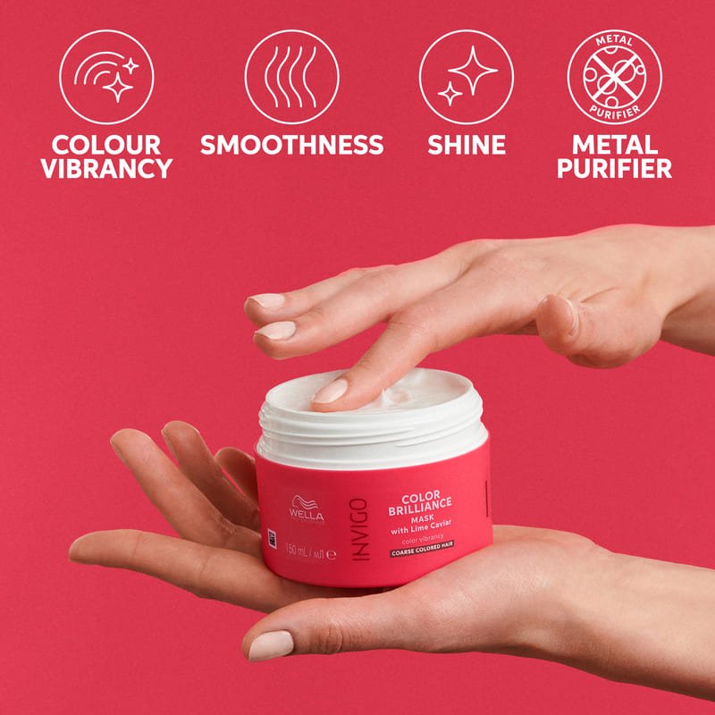 Colour Brilliance Mask For Coarse Coloured Hair by Wella Professionals
