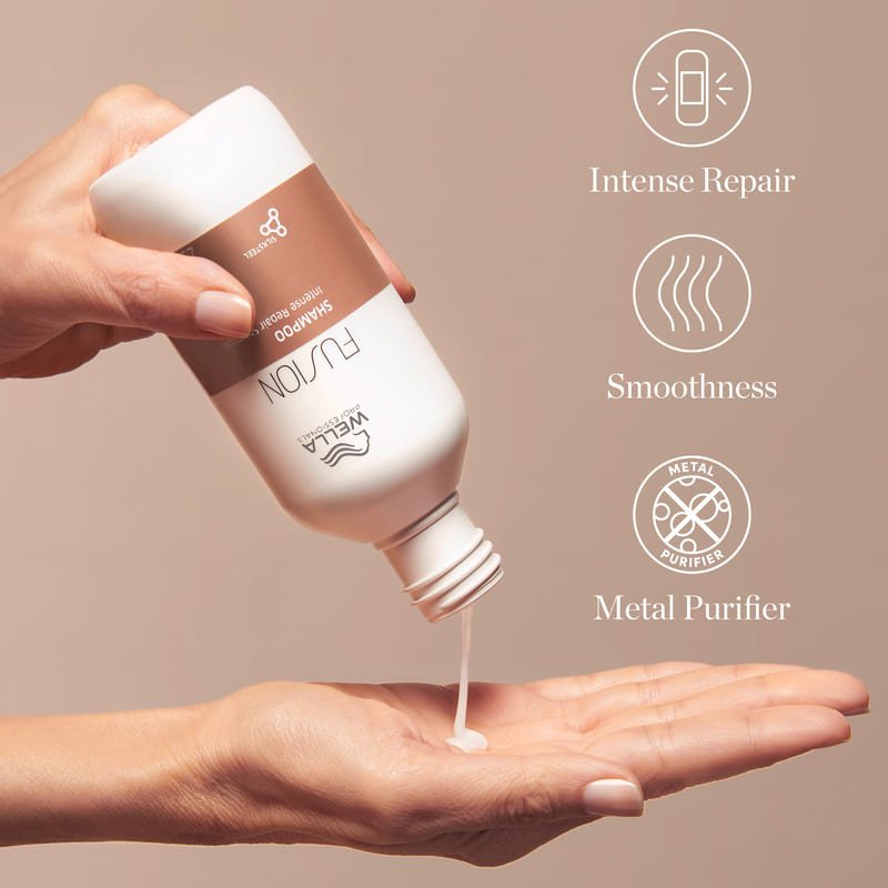 Fusion Intense Repair Shampoo For Damaged Hair by Wella Professionals