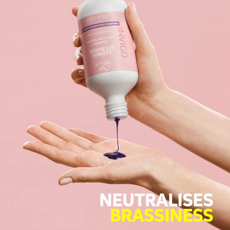 Invigo Blonde Recharge Shampoo by Wella Professionals